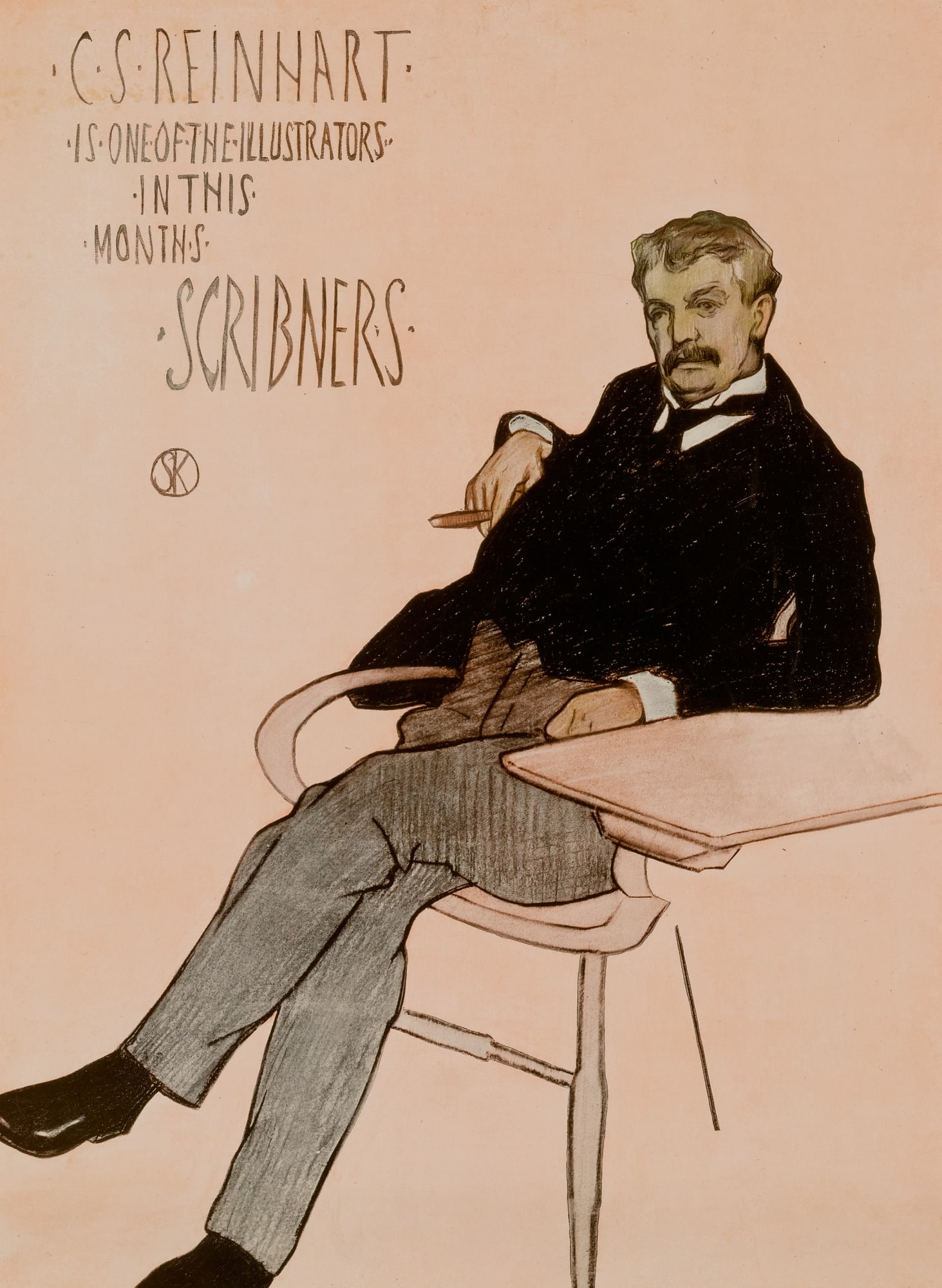 C.S. Reinhart/Is. One. of. the. Illustrators./in. this./Month.s./.Scribner.s
