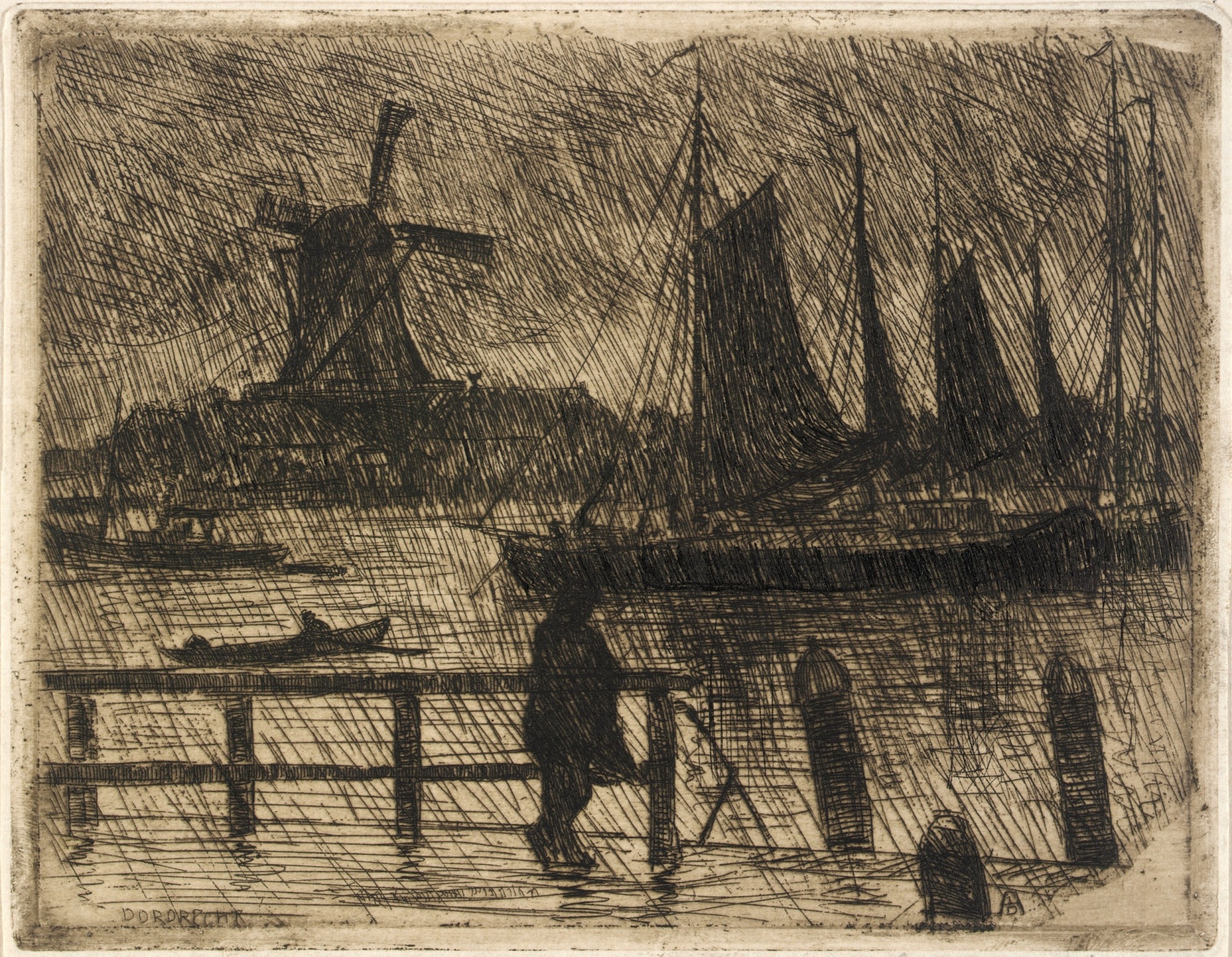 Rain at Dordrecht