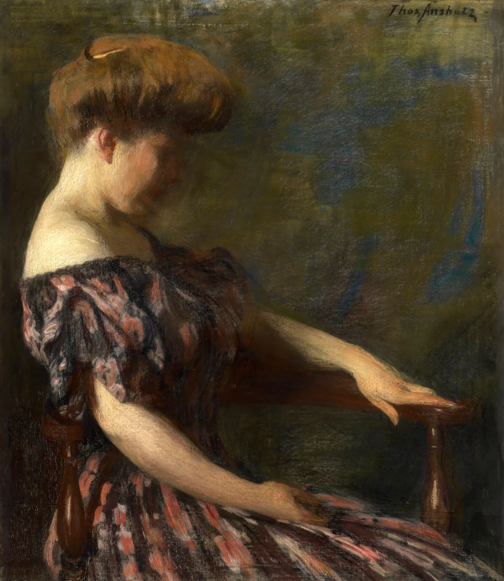 A Flowered Gown