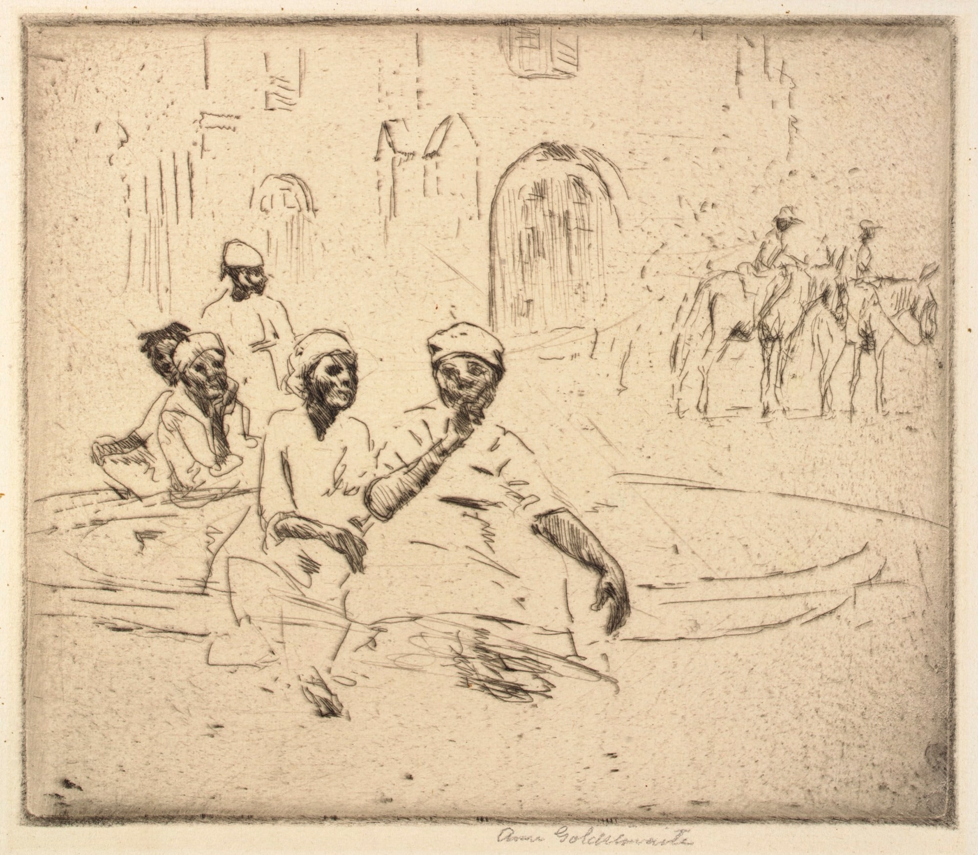 Negro Woman at a Fountain