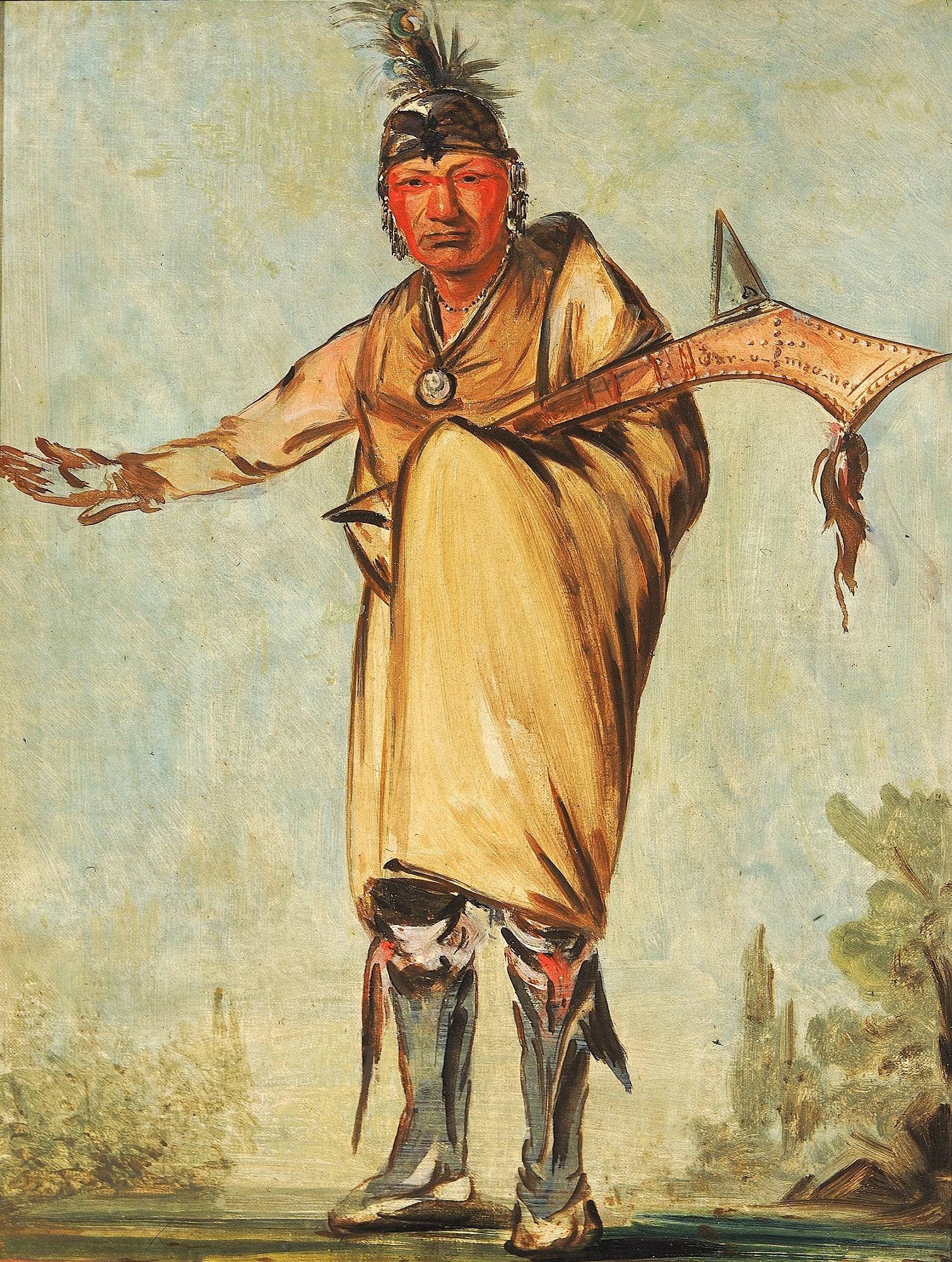 Náw-káw, Wood, Former Chief of the Tribe