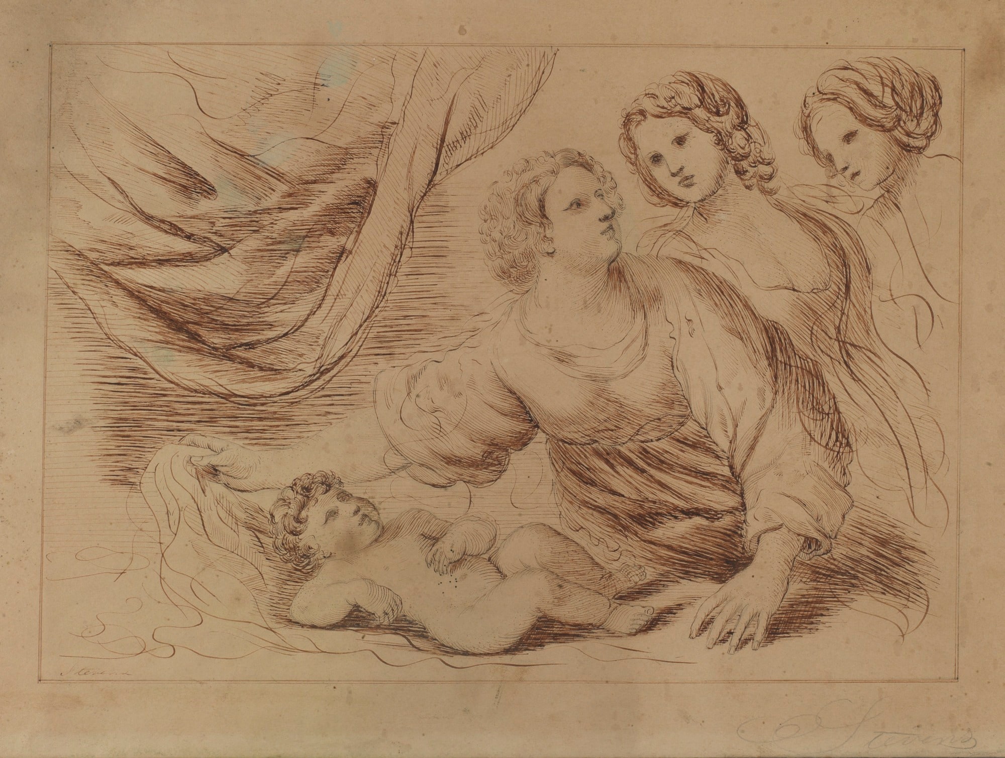 Infant and Three Women