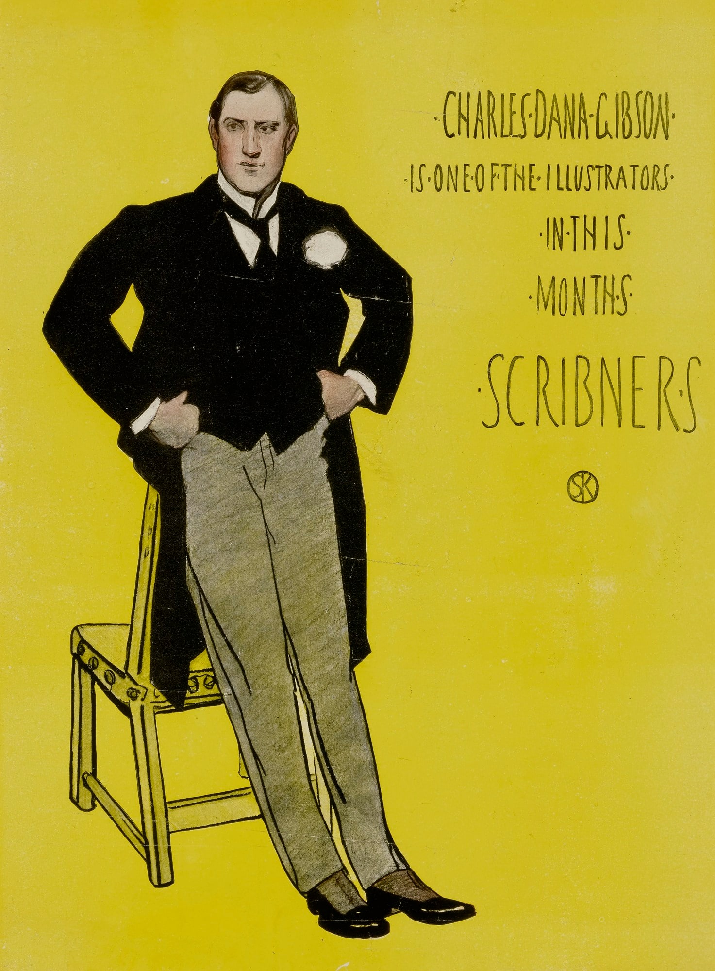 Charles. Dana. Gibson./Is. One. of. the. Illustrators./in. this. Month's/Scribner.s./