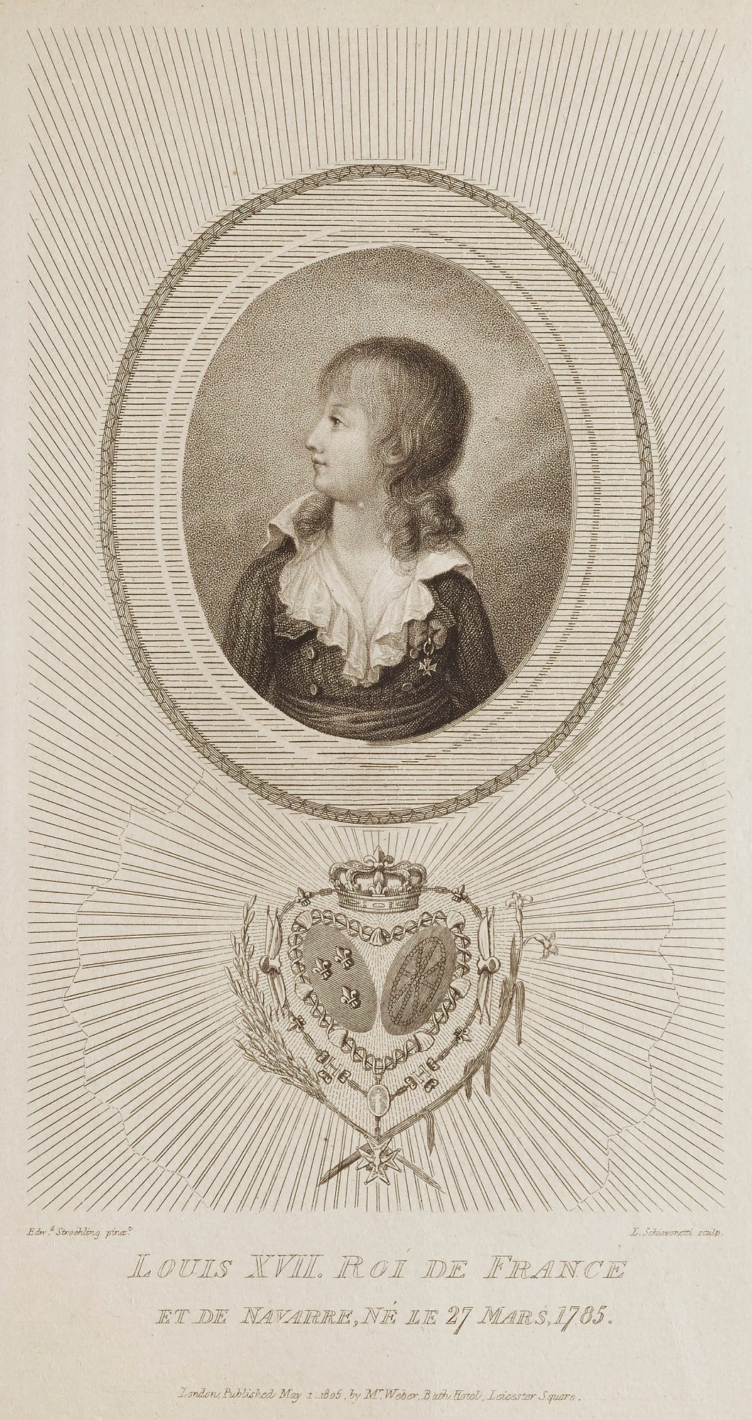 Louis XVII, Roi de France