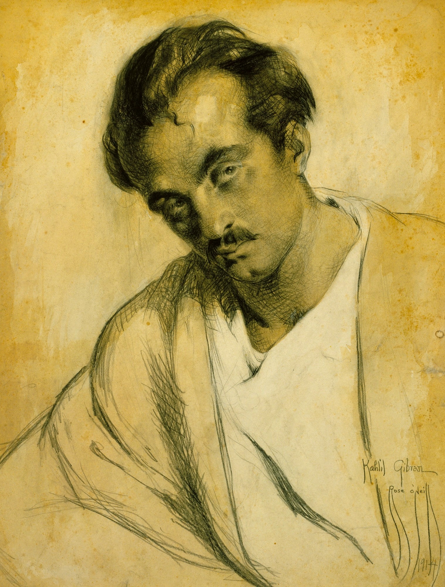 Portrait of Kahlil Gibran