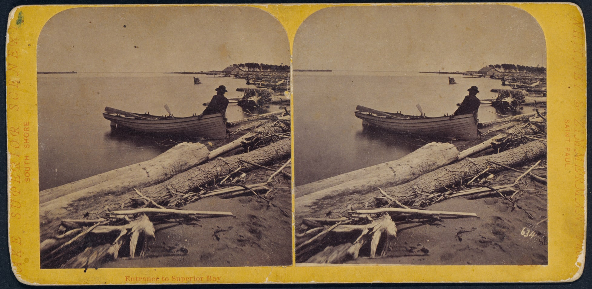 Lake Superior Scenery: South Shore, Entrance to Superior Bay