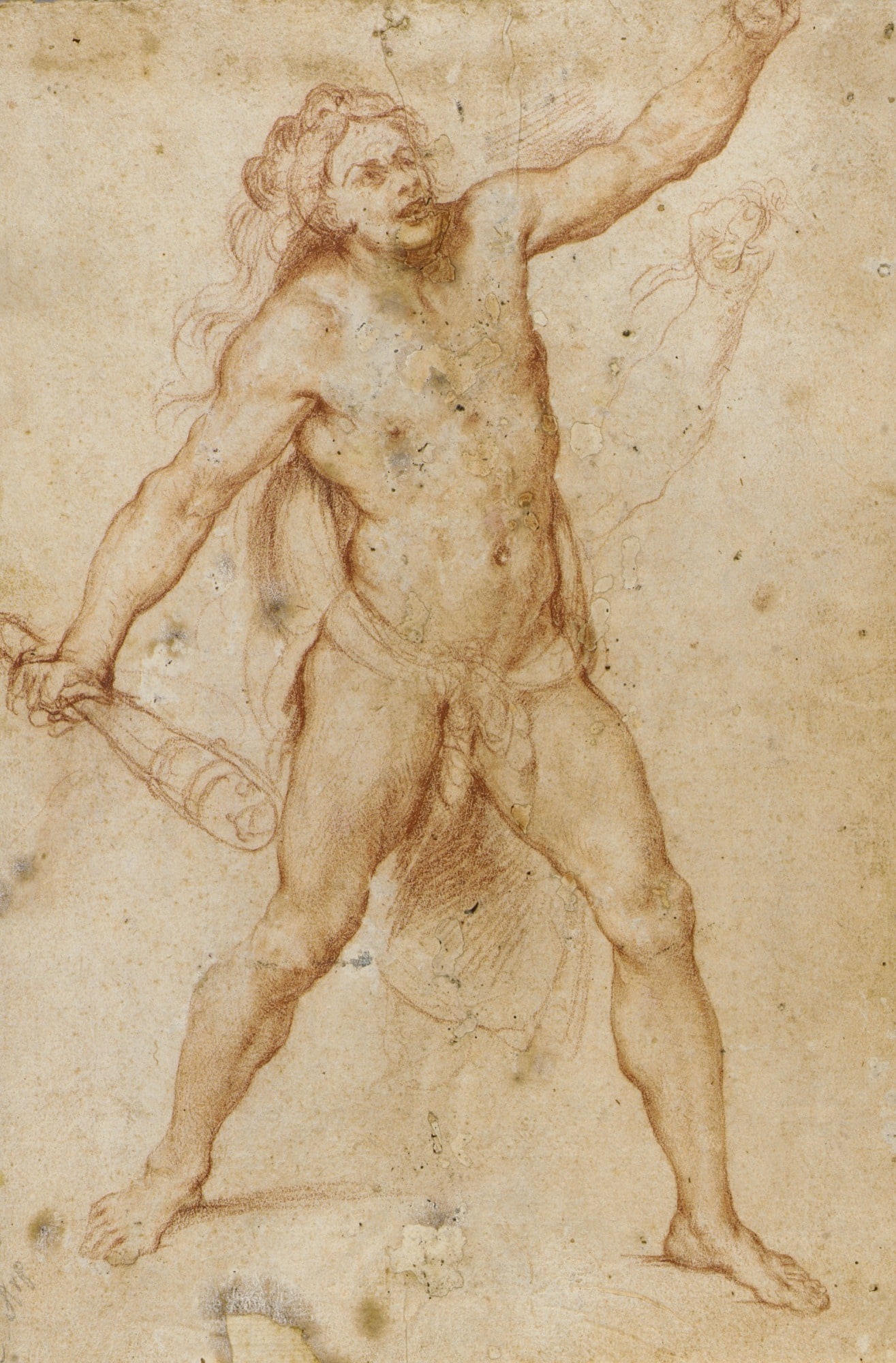 Hercules Holding a Club