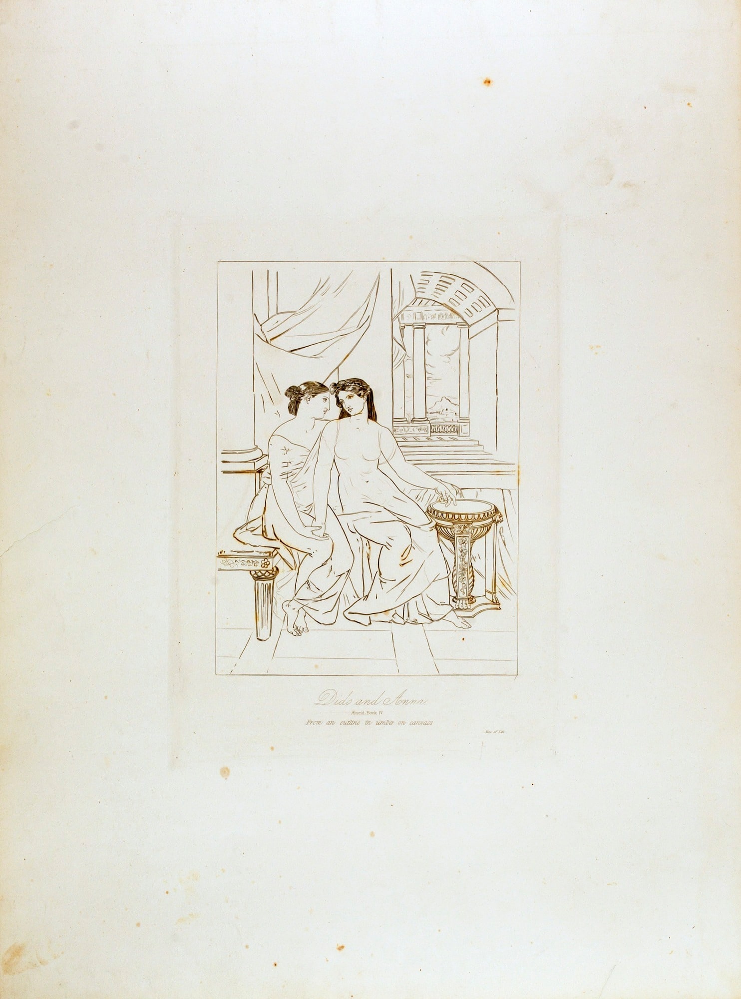 After Washington Allston's "Outlines and Sketches"