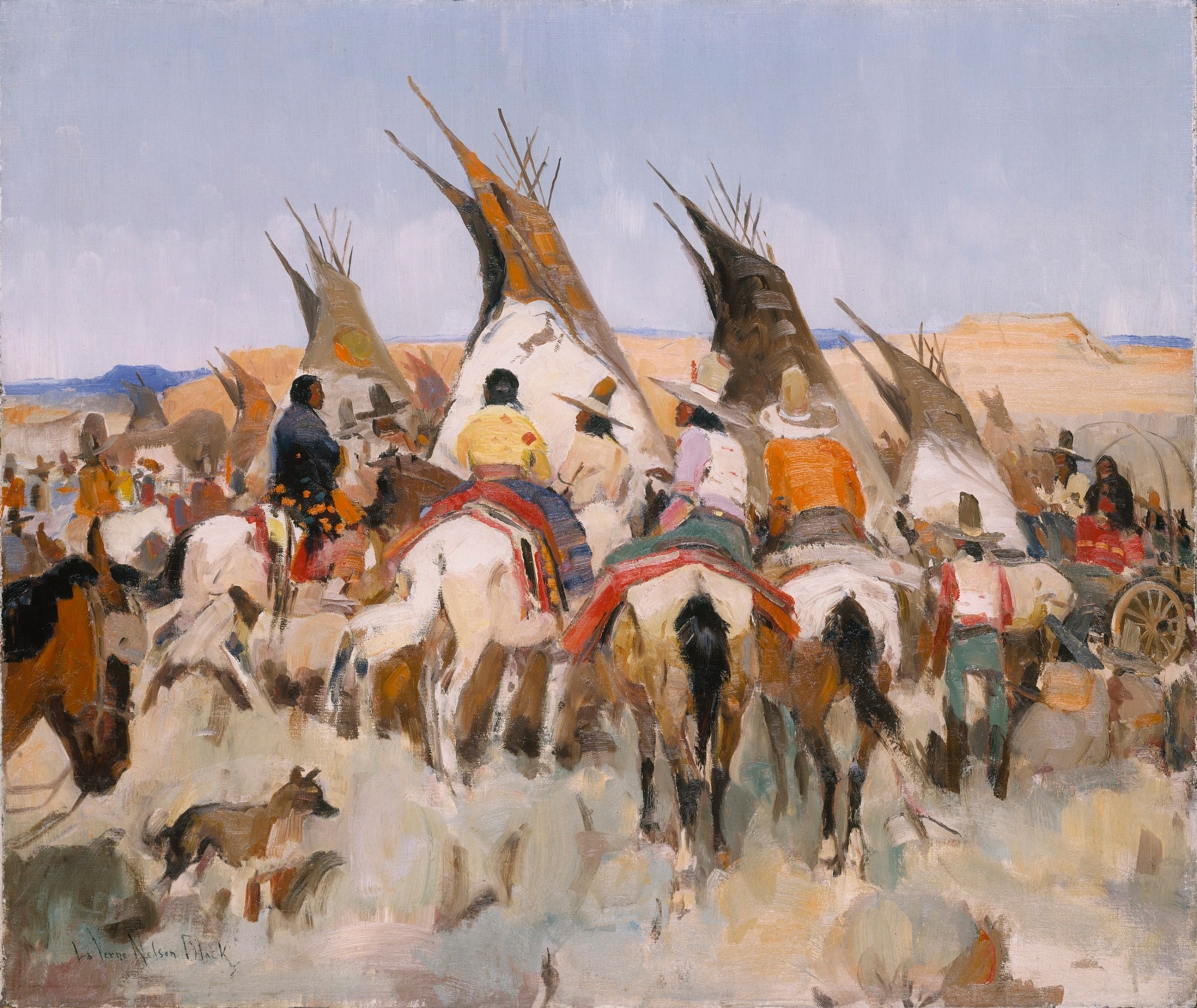 Ceremonial at Black Lake