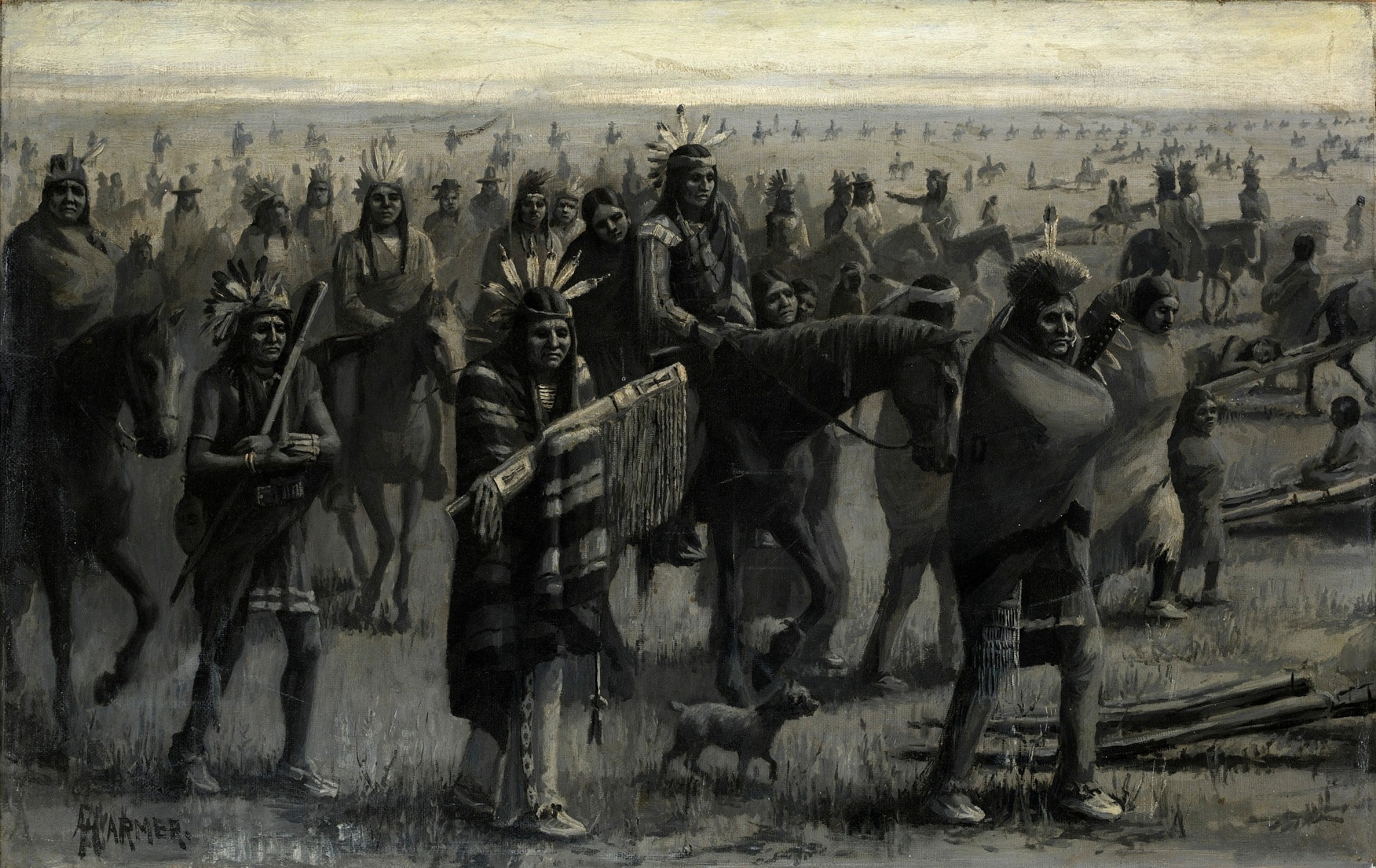Indians Migrating