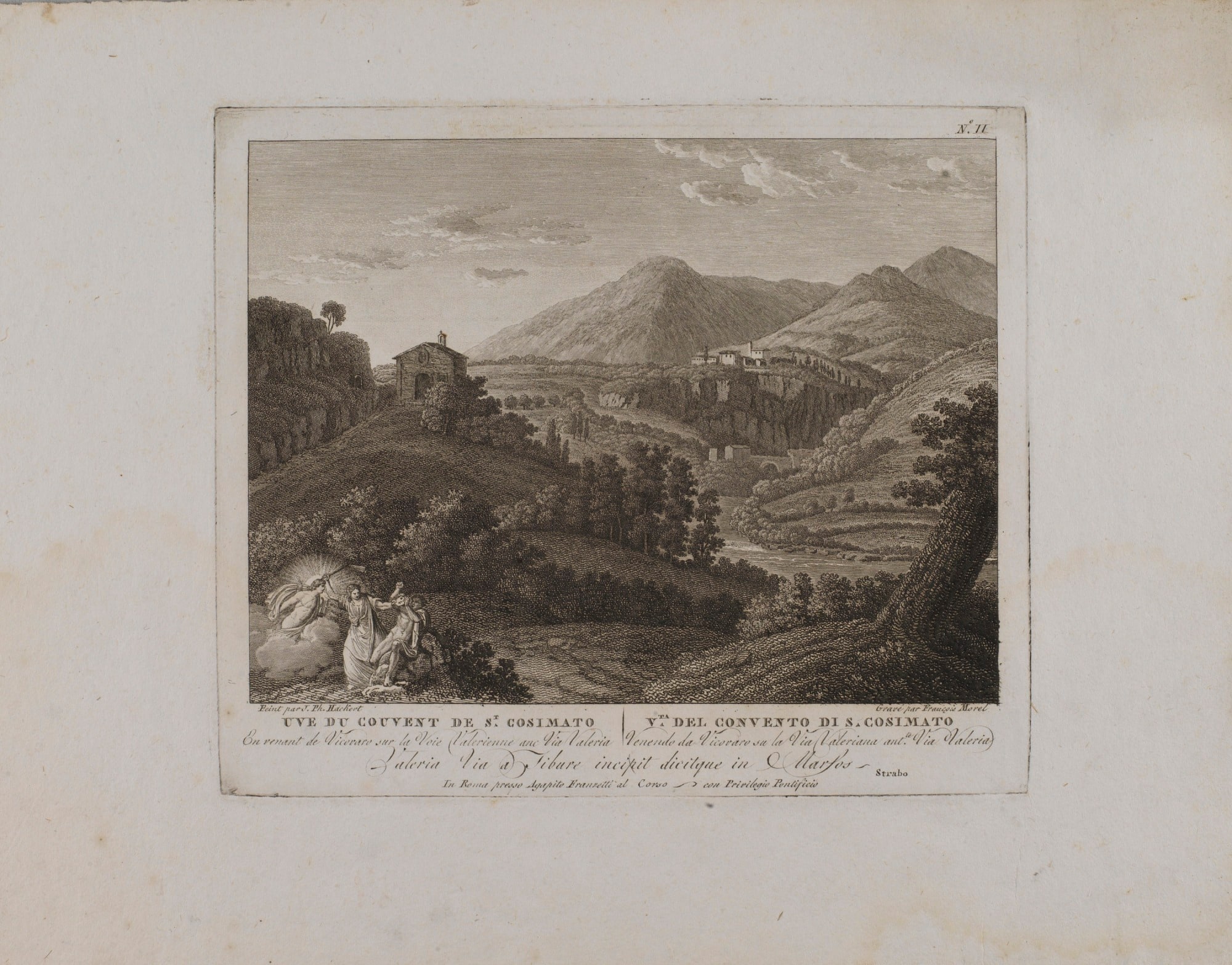 Uve (sic) du Couvent de St. Cosimato (no. II)