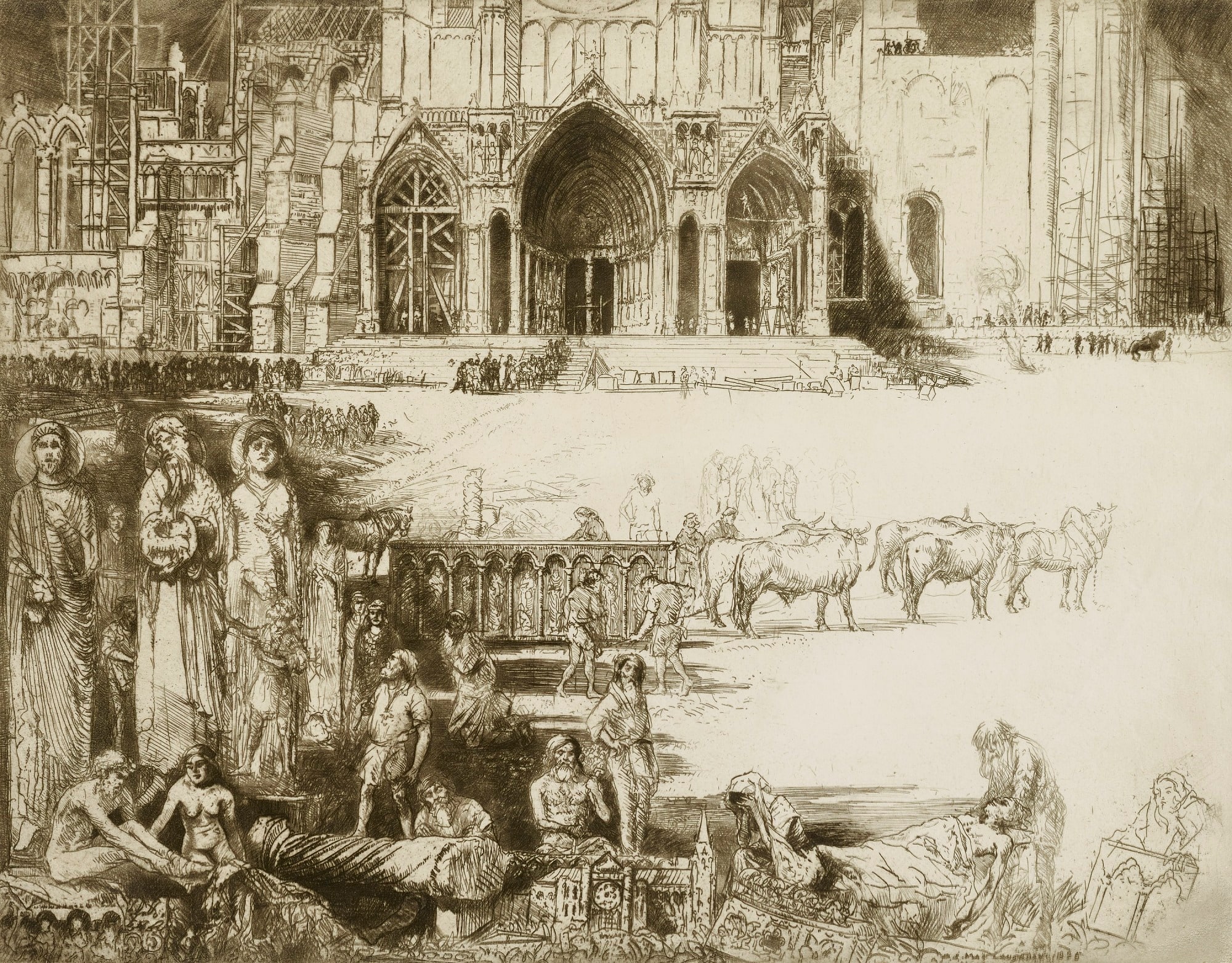 The Builders of Chartres Cathedral