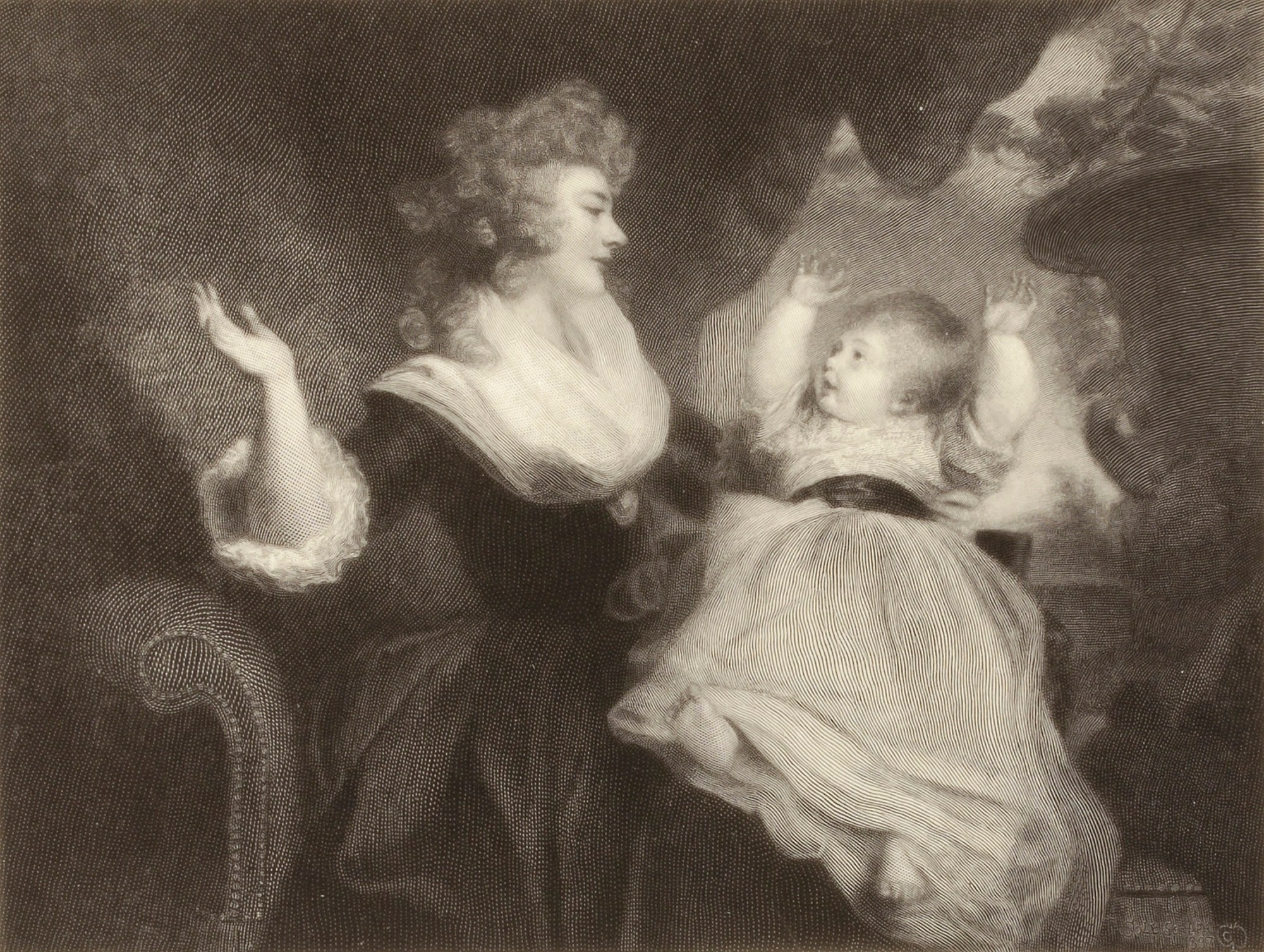 Duchess of Devonshire and Child