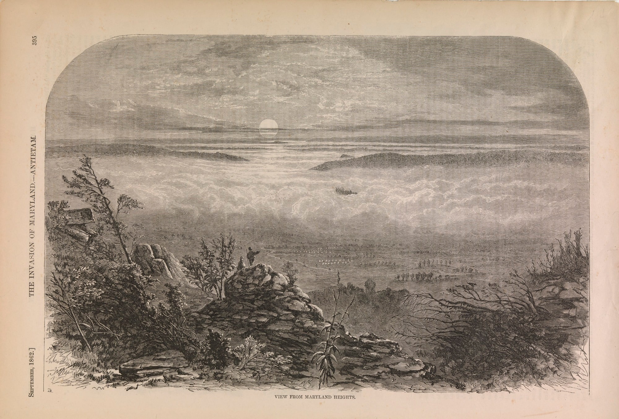 View from Maryland Heights, from Harper's History of the Great Rebellion