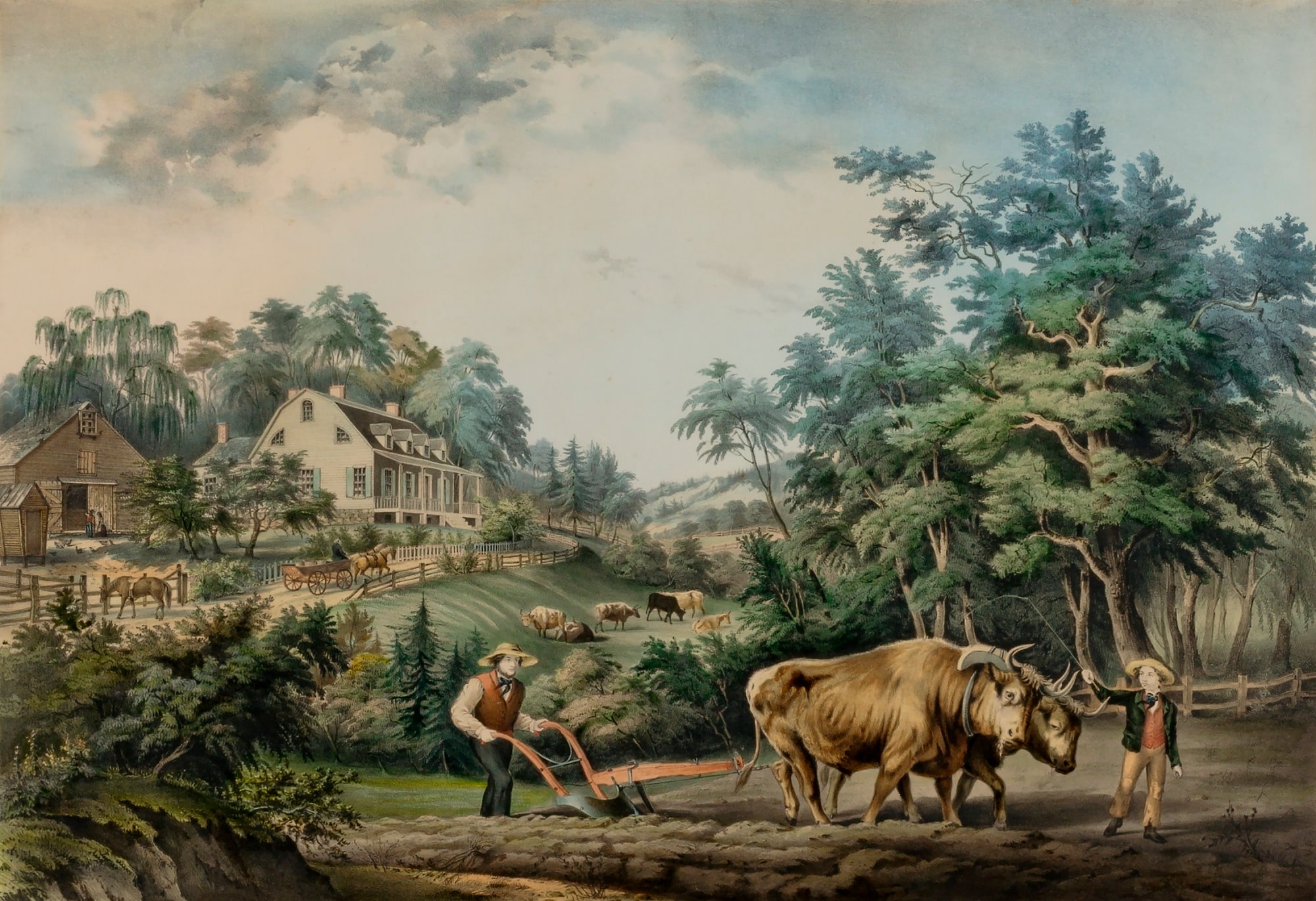 American Farm Scenes. no. 1.