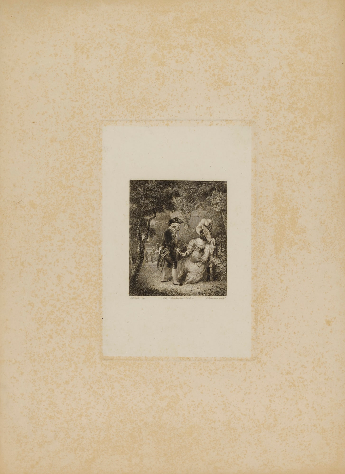 Man and Woman in Garden