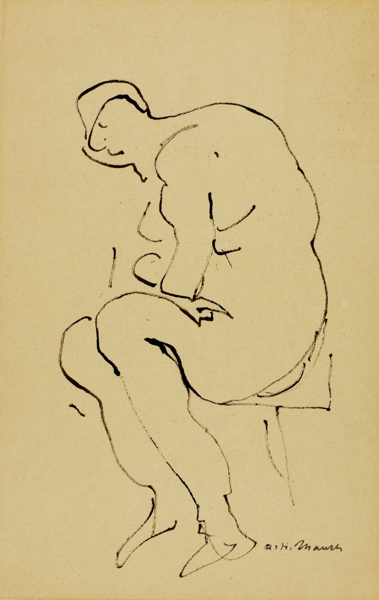 Seated Nude