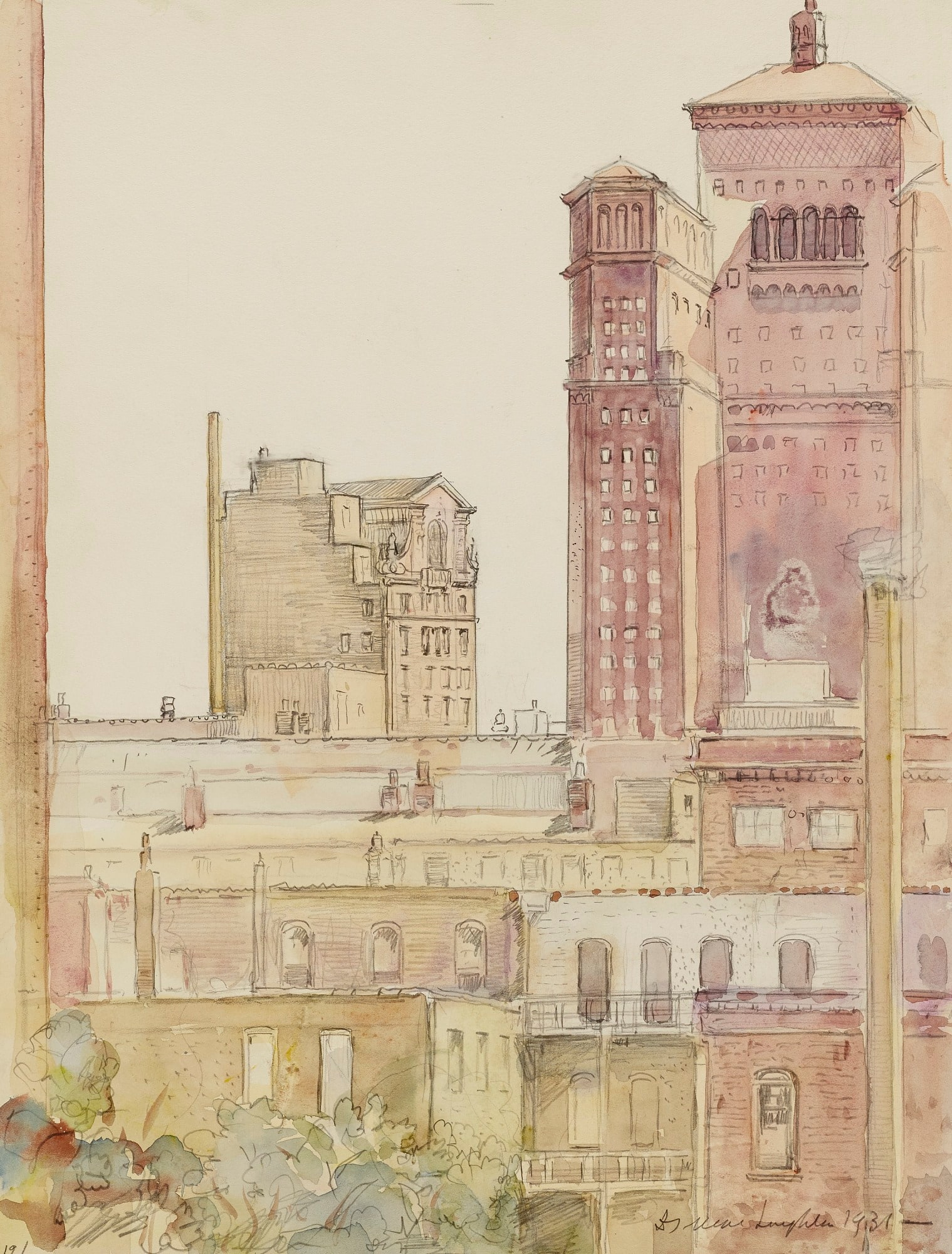 Chicago, Rooftops near Allerton House