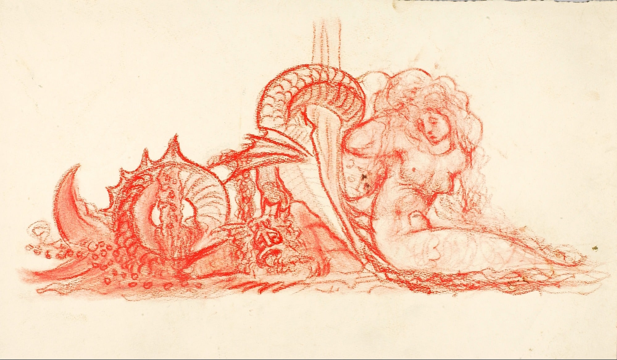 (Untitled--Woman and Serpent)