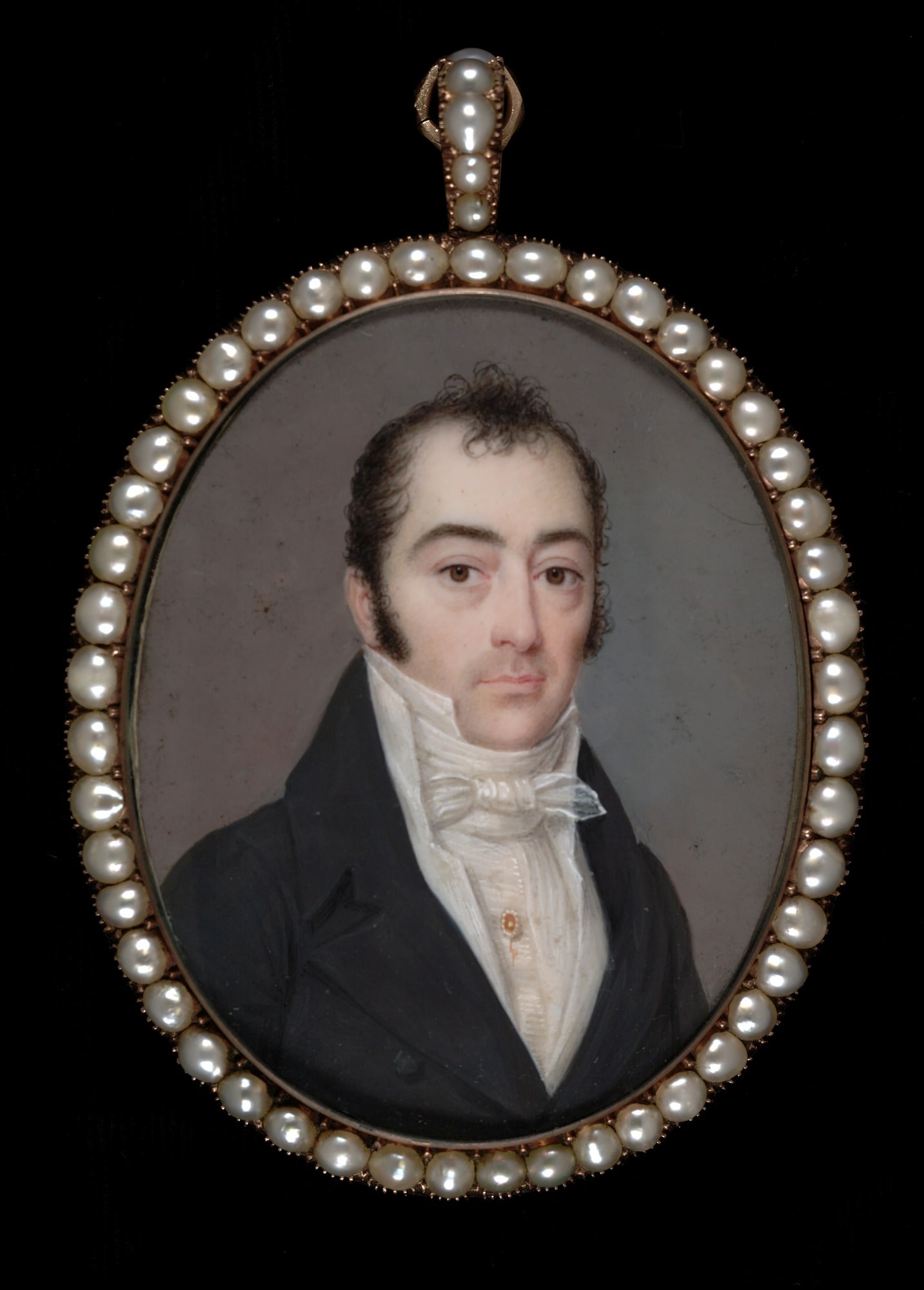 Portrait of a Gentleman with Initials A.S.N.