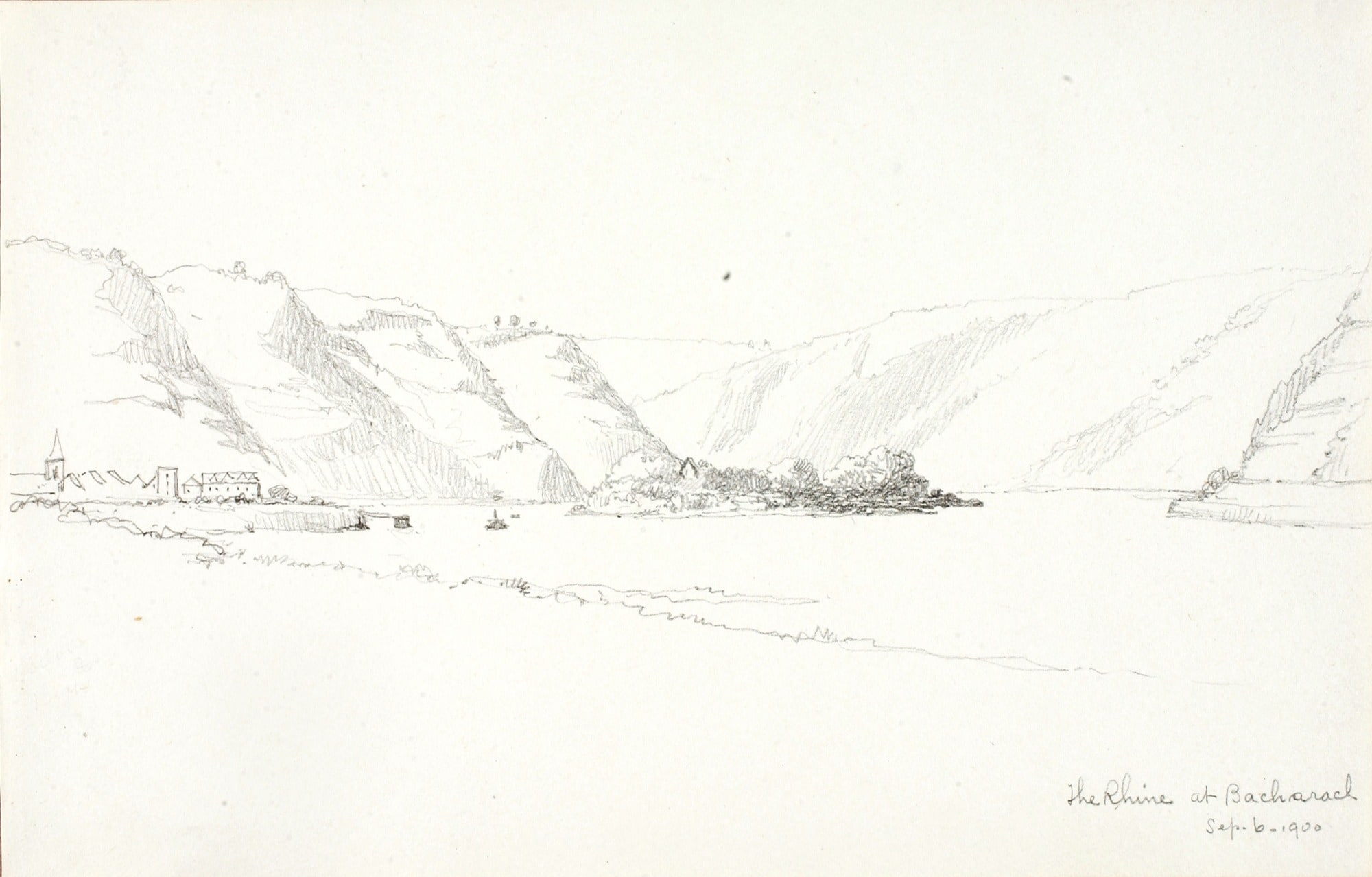 The Rhine at Bacharach