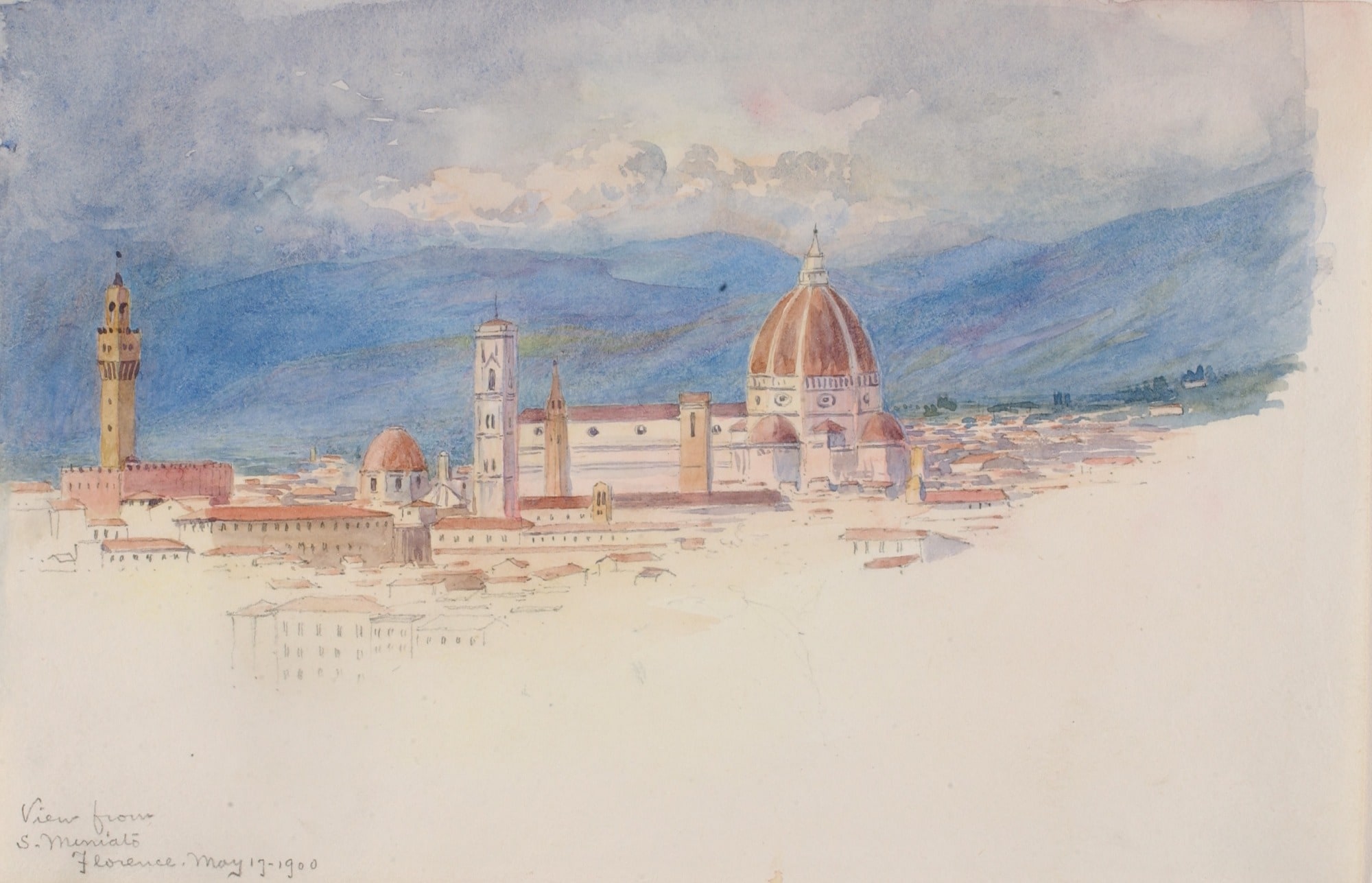 View from S. Miniato, Florence
