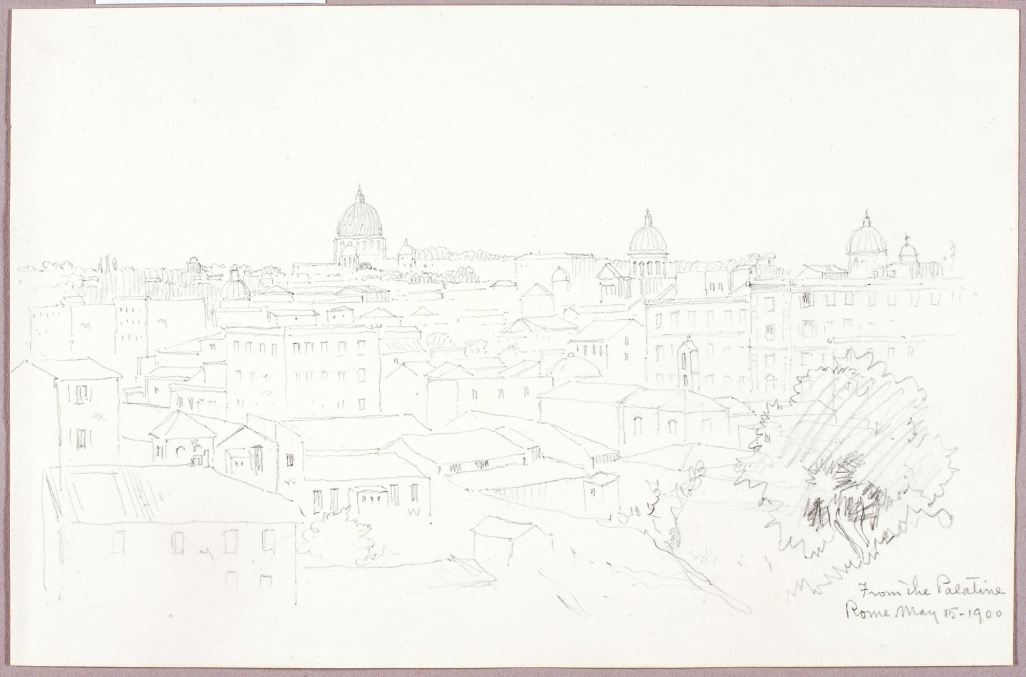From the Palatine, Rome