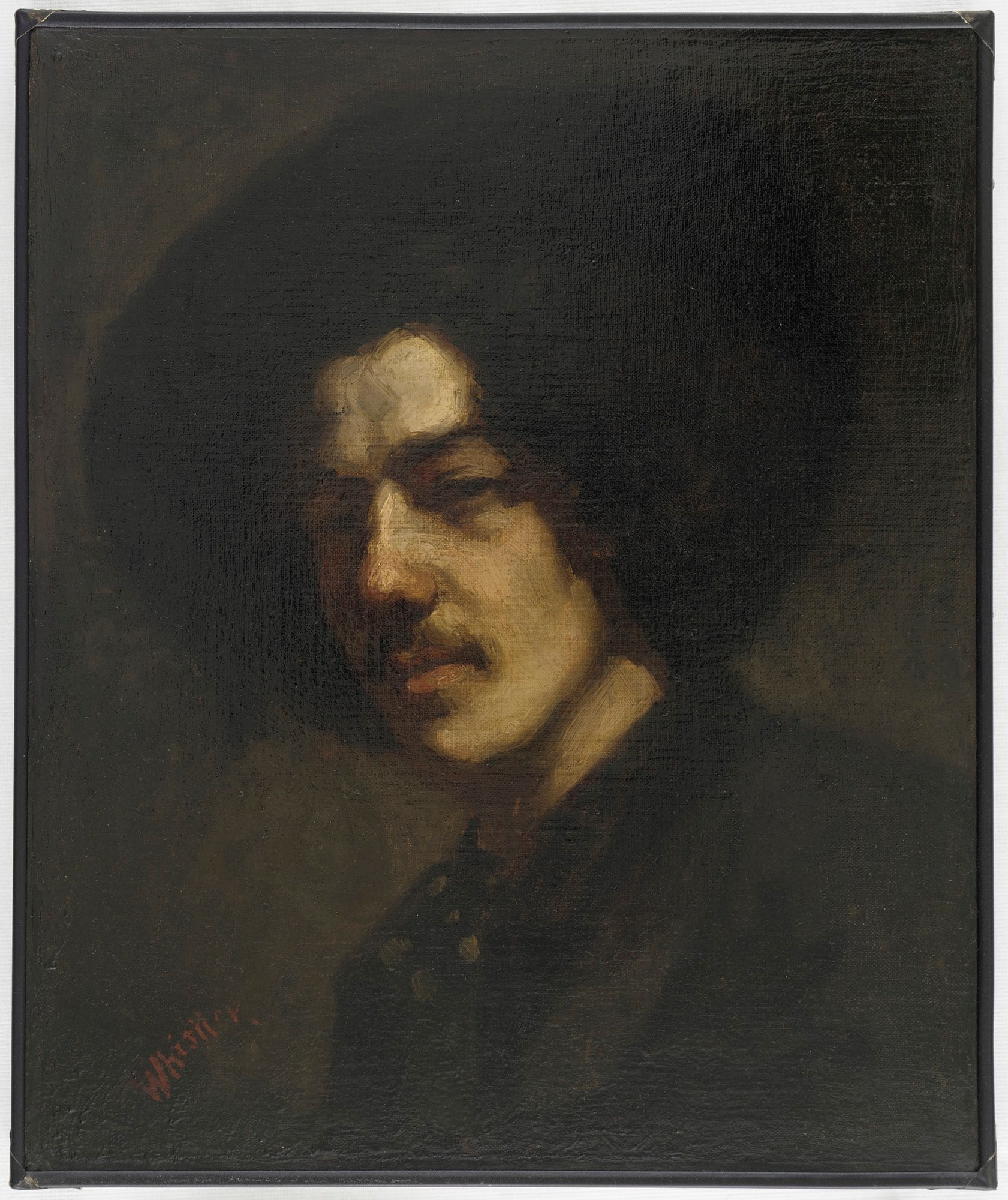 Portrait of Whistler with a Hat