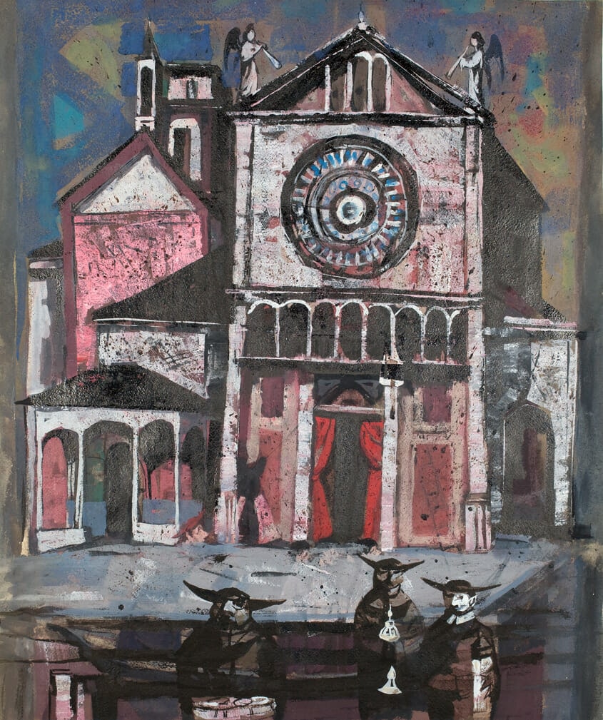 Celebrating Mass, Venice