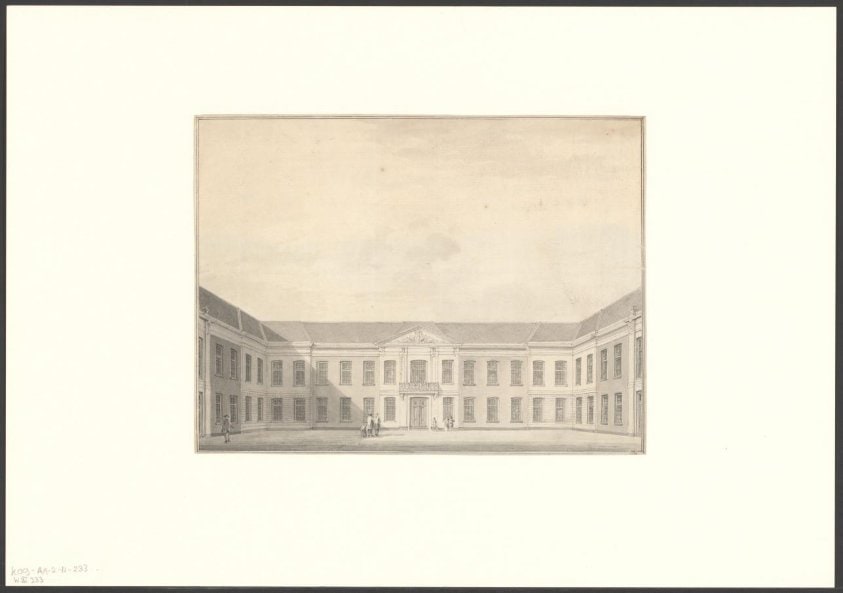 Gezicht op het Oudemannenhuis