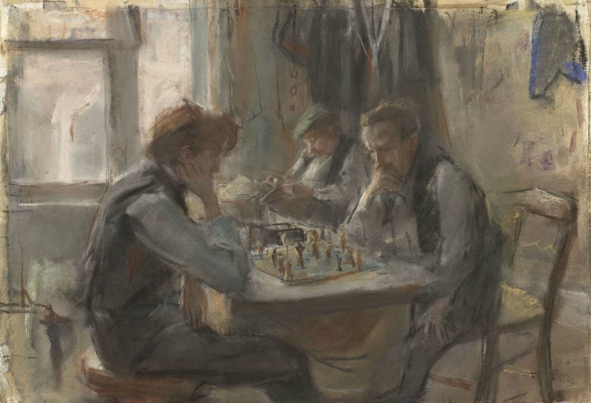 De schaakspelers