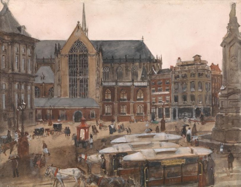 De Dam te Amsterdam