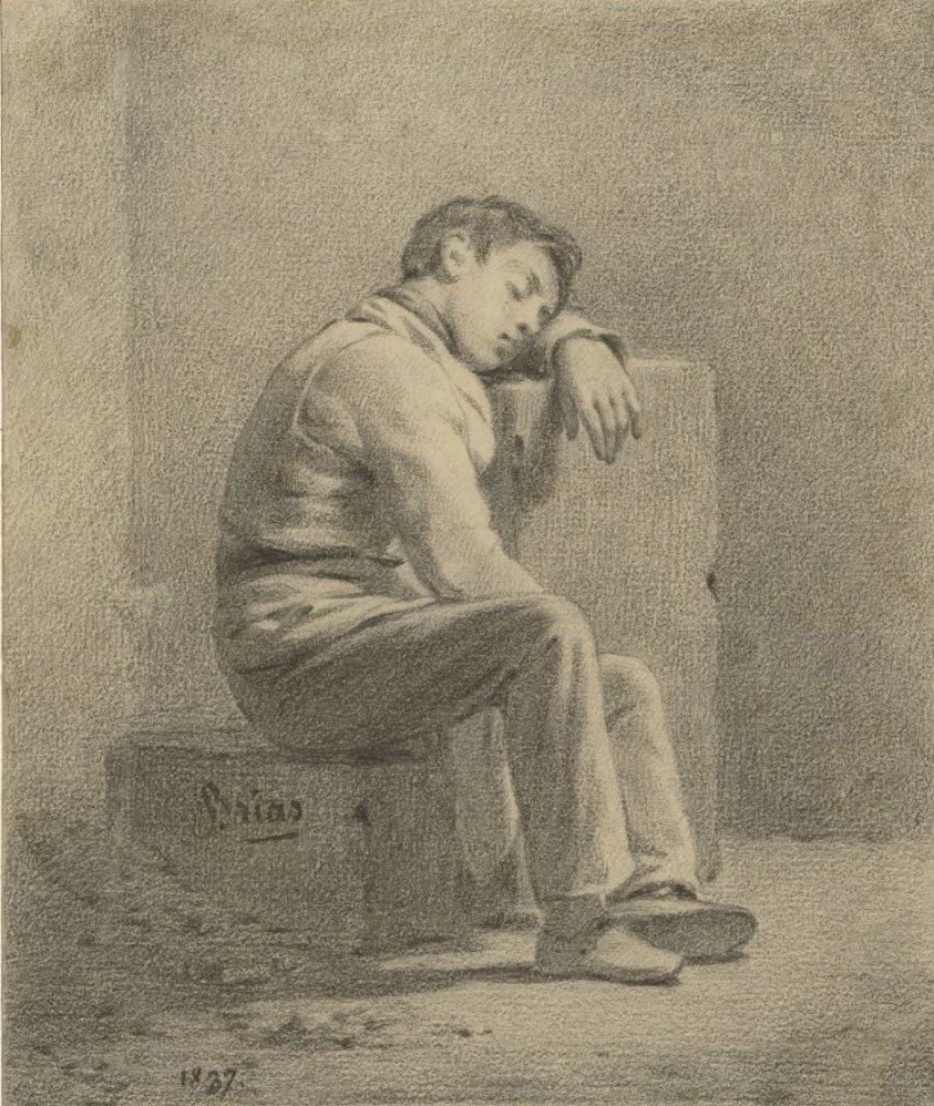 Slapende jongen