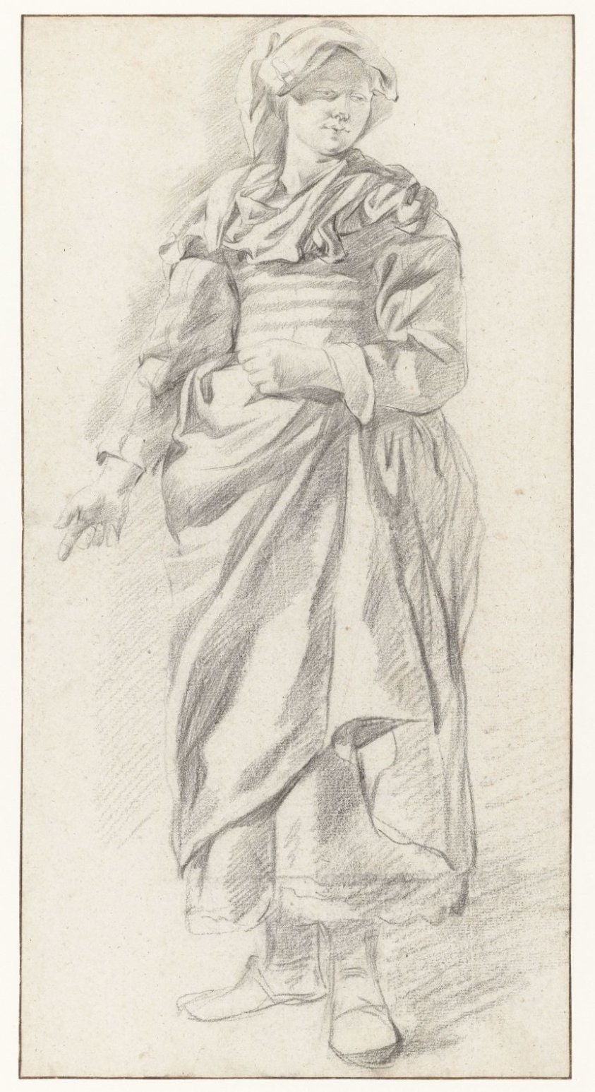 Standing Women, Seen from the Front