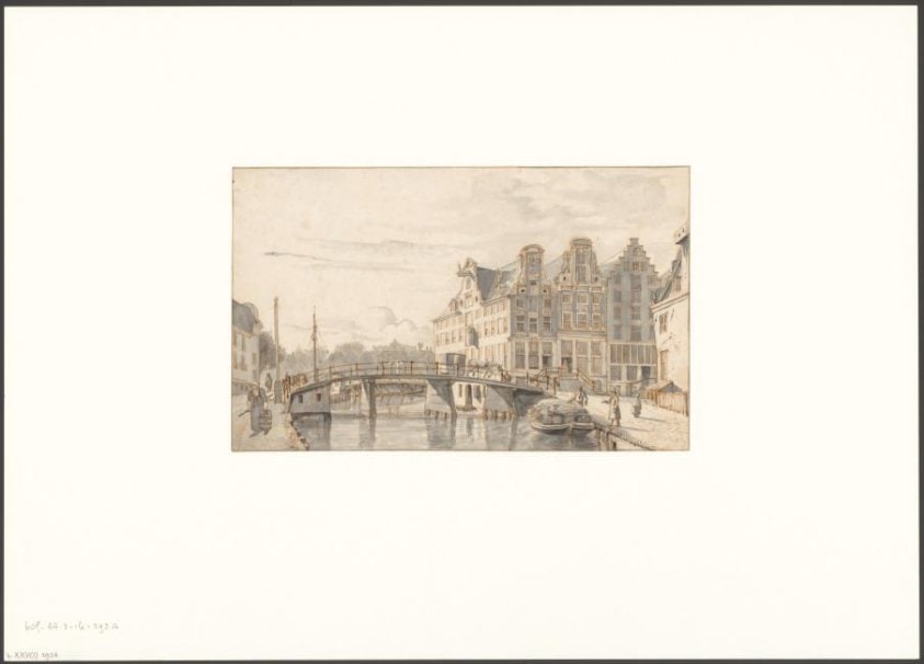 Gezicht op de Leprozengracht