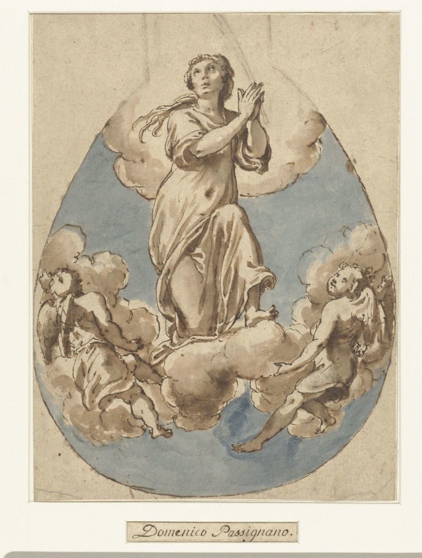 Ten Hemelopneming van Maria of van een vrouwelijke martelares