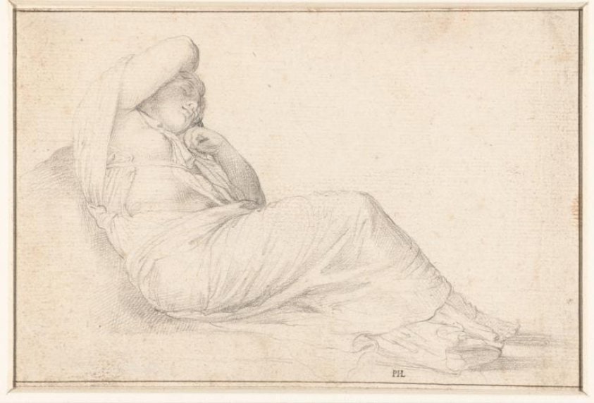 Slapende vrouw