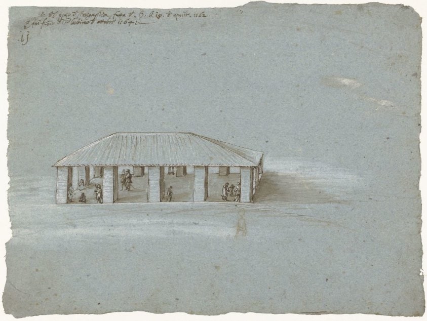 Markthal of wachthuisje