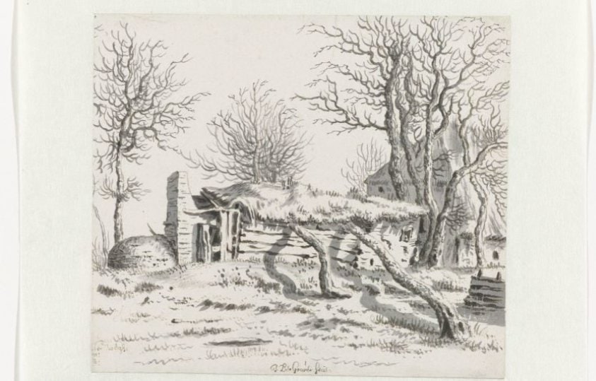 View of a Farm outside of Bergen op Zoom