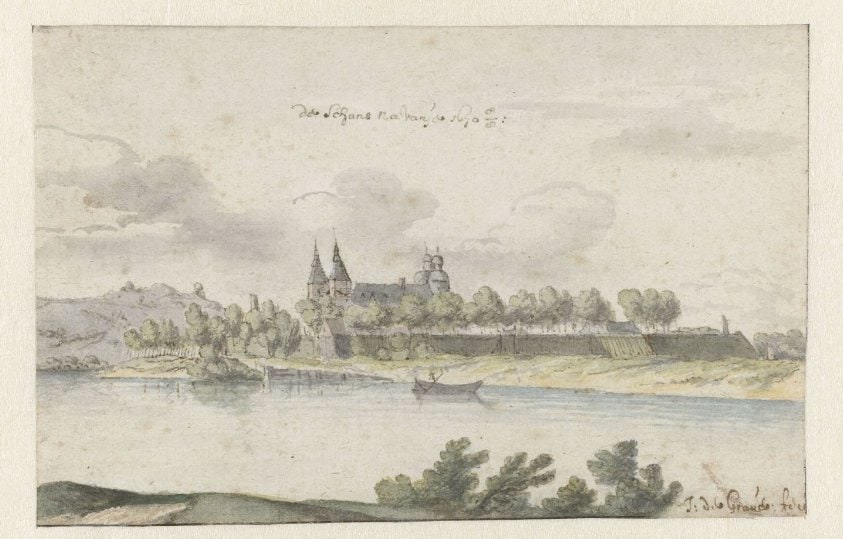 View of Fort Navagne, Limburg
