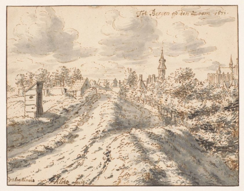 View of Bergen op Zoom
