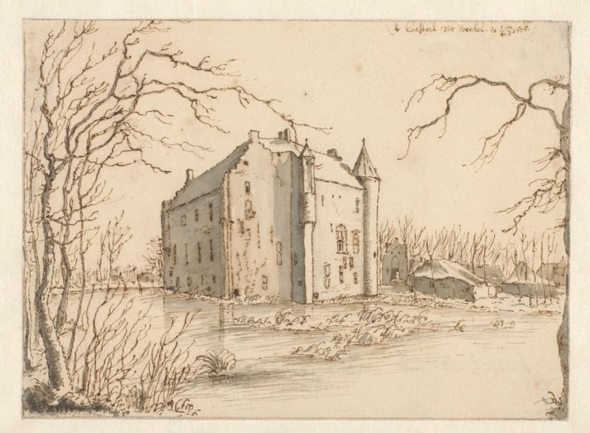 View of Kasteel Frisselstein, Veghel