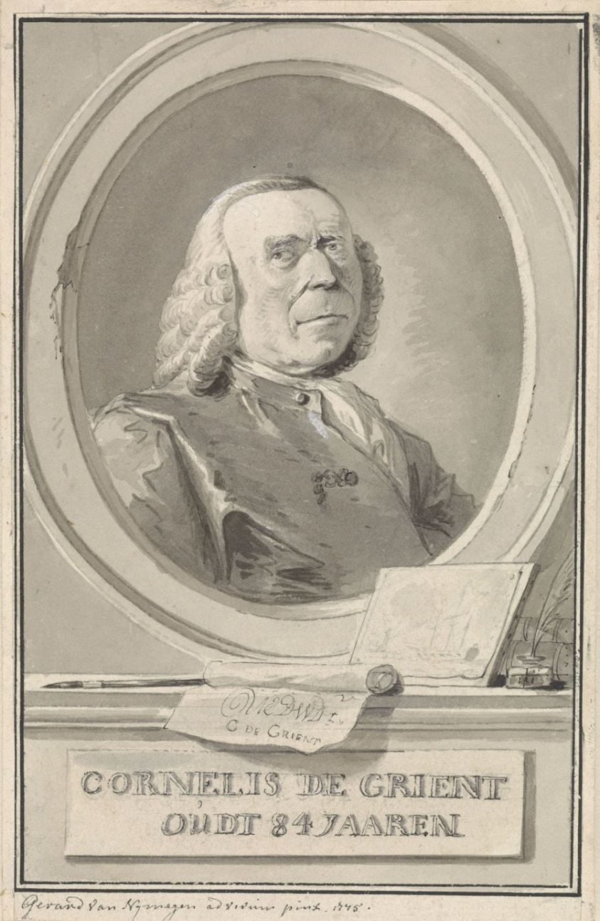Portret van Cornelis de Grient