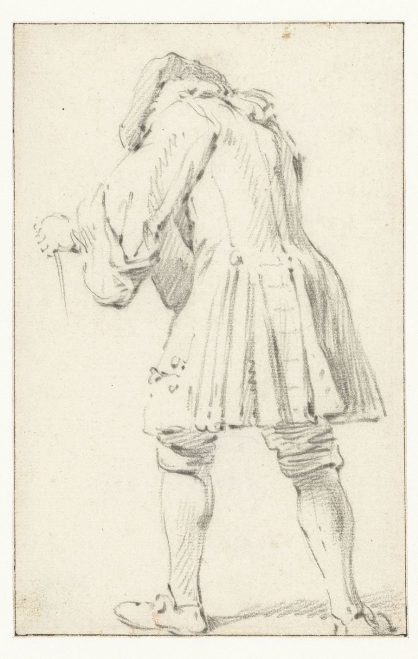 Standing Soldier, Seen from Behind