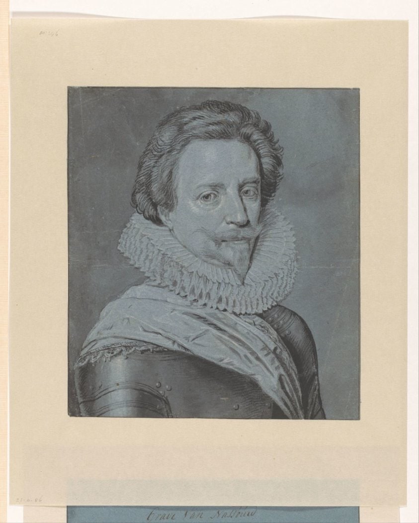 Portret van Frederik Hendrik, prins van Oranje-Nassau