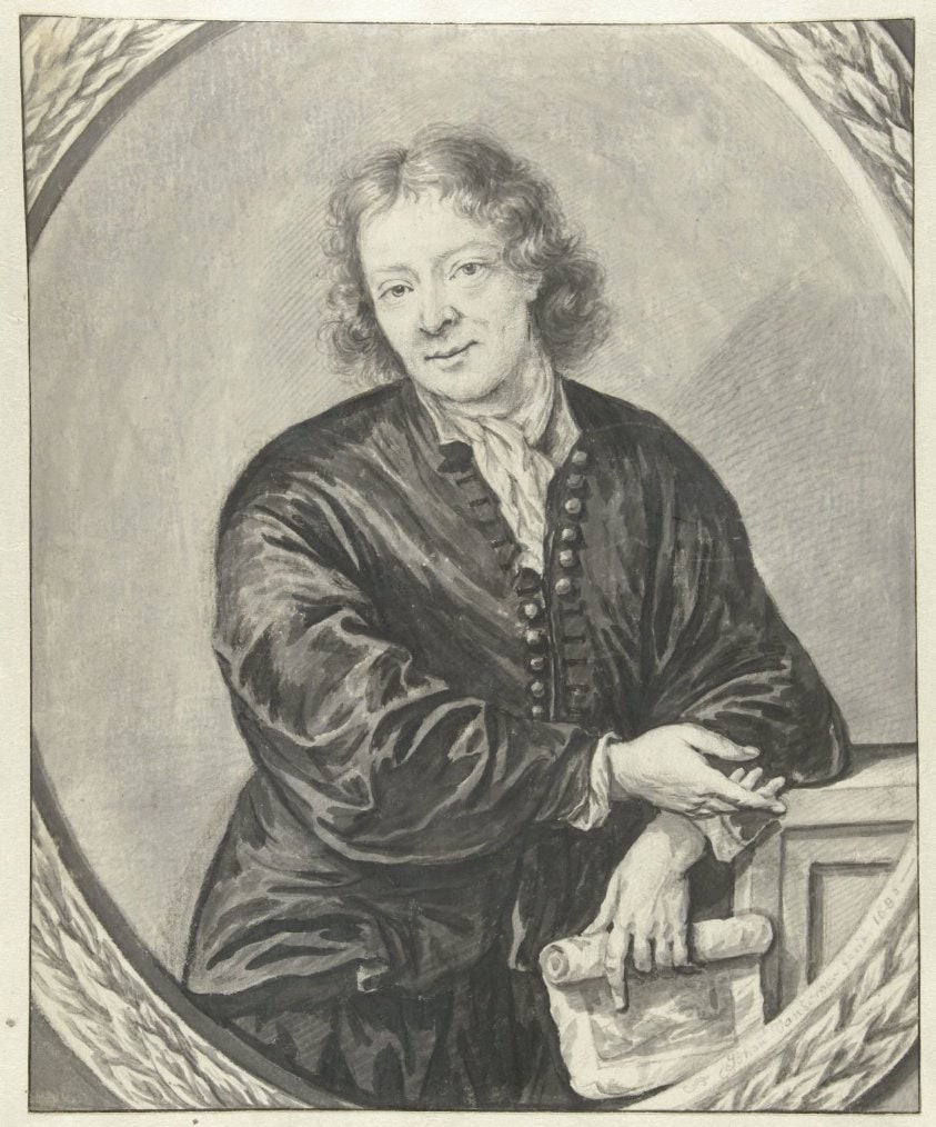 Zelfportret van Johannes van Somer (?)