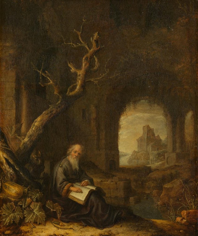 A Hermit in a Ruin