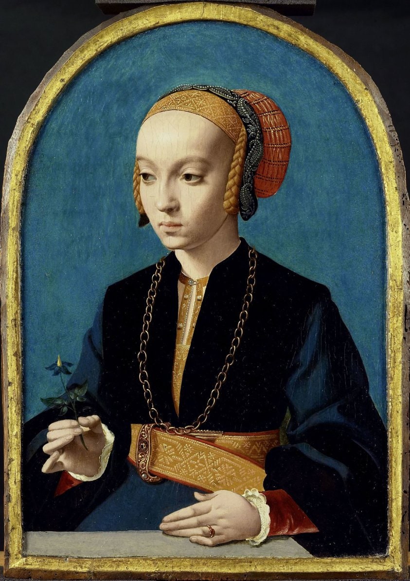 Portrait of Elisabeth Bellinghausen (c.1520- after 1570)