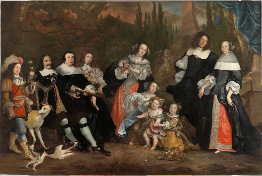 Michiel Adriaenszoon de Ruyter and his Family