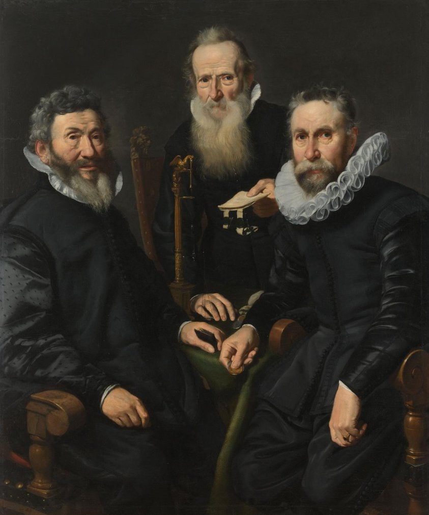 Group Portrait of an Unidentified Board of Governors